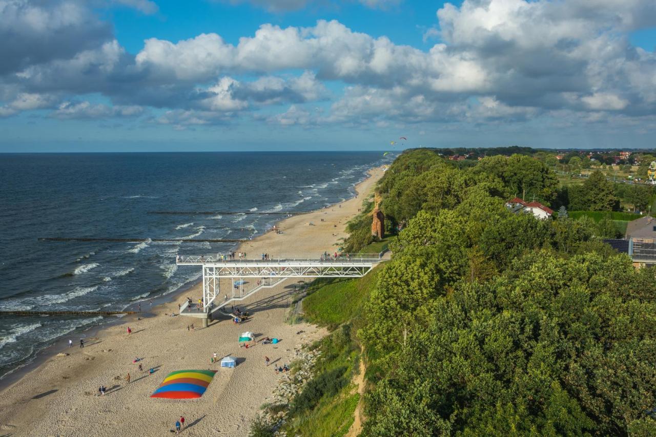 Prywatny apartament w hotelu Orka Trzęsacz Zewnętrze zdjęcie